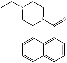 (4-ethylpiperazin-1-yl)-naphthalen-1-ylmethanone Struktur