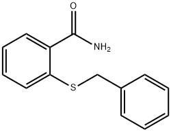 2-benzylsulfanylbenzamide Struktur