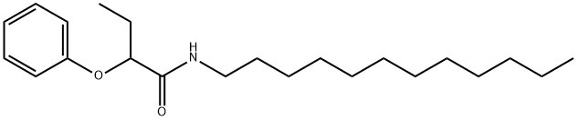 N-dodecyl-2-phenoxybutanamide Struktur