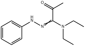 N'-anilino-N,N-diethyl-2-oxopropanimidamide Struktur