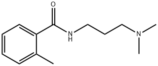 N-[3-(dimethylamino)propyl]-2-methylbenzamide Struktur