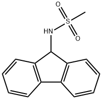 N-(9H-fluoren-9-yl)methanesulfonamide Structure