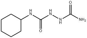 1-(carbamoylamino)-3-cyclohexylurea Struktur