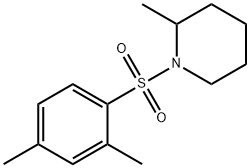 1-(2,4-dimethylphenyl)sulfonyl-2-methylpiperidine Struktur