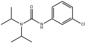 3-(3-chlorophenyl)-1,1-di(propan-2-yl)urea Struktur