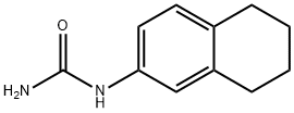 5,6,7,8-tetrahydronaphthalen-2-ylurea Struktur