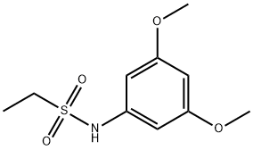 N-(3,5-dimethoxyphenyl)ethanesulfonamide Struktur