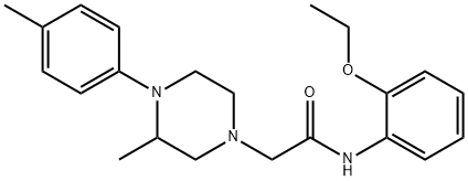 N-(2-ethoxyphenyl)-2-[3-methyl-4-(4-methylphenyl)piperazin-1-yl]acetamide Struktur