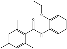 N-(2-ethoxyphenyl)-2,4,6-trimethylbenzamide Struktur