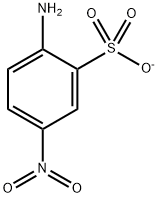 2-amino-5-nitrobenzenesulfonate Struktur