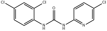 1-(5-chloropyridin-2-yl)-3-(2,4-dichlorophenyl)urea Struktur