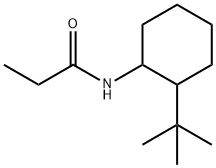 N-(2-tert-butylcyclohexyl)propanamide Struktur