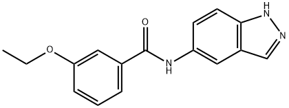 3-ethoxy-N-(1H-indazol-5-yl)benzamide Struktur