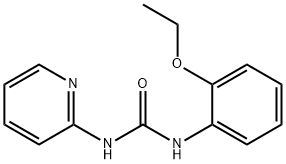 1-(2-ethoxyphenyl)-3-pyridin-2-ylurea Struktur