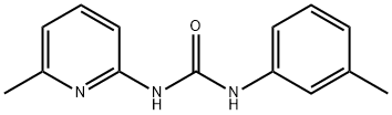 1-(3-methylphenyl)-3-(6-methylpyridin-2-yl)urea Struktur