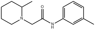 N-(3-methylphenyl)-2-(2-methylpiperidin-1-yl)acetamide Struktur