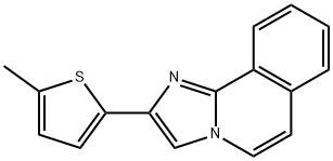 2-(5-methylthiophen-2-yl)imidazo[2,1-a]isoquinoline Struktur