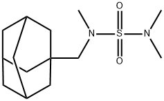 1-(1-adamantyl)-N-(dimethylsulfamoyl)-N-methylmethanamine Struktur