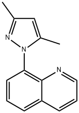 8-(3,5-dimethylpyrazol-1-yl)quinoline Struktur