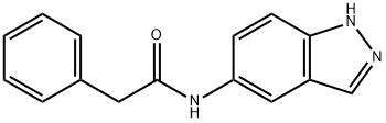 N-(1H-indazol-5-yl)-2-phenylacetamide Struktur