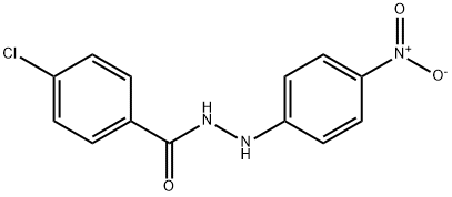 4-chloro-N'-(4-nitrophenyl)benzohydrazide Struktur