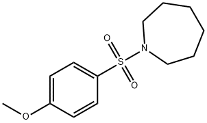 1-(4-methoxyphenyl)sulfonylazepane Struktur