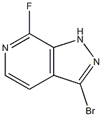 3-Bromo-7-fluoro-1H-pyrazolo[3,4-c]pyridine Struktur