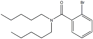 2-bromo-N,N-dipentylbenzamide Struktur