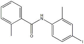 N-(4-iodo-2-methylphenyl)-2-methylbenzamide Struktur