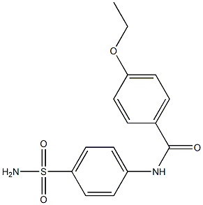 4-ethoxy-N-(4-sulfamoylphenyl)benzamide Struktur