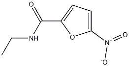 N-ethyl-5-nitrofuran-2-carboxamide Struktur