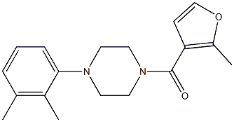 [4-(2,3-dimethylphenyl)piperazin-1-yl]-(2-methylfuran-3-yl)methanone