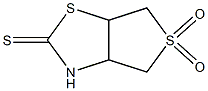 5,5-dioxo-3a,4,6,6a-tetrahydro-3H-thieno[3,4-d][1,3]thiazole-2-thione Struktur