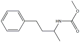 methyl N-(4-phenylbutan-2-yl)carbamate Struktur