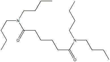 N,N,N',N'-tetrabutylhexanediamide Struktur