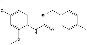 1-(2,4-dimethoxyphenyl)-3-[(4-methylphenyl)methyl]urea