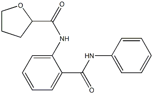 N-[2-(phenylcarbamoyl)phenyl]oxolane-2-carboxamide Struktur