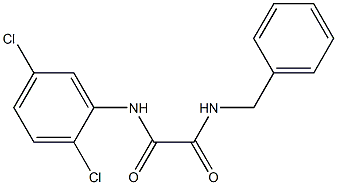 N-benzyl-N'-(2,5-dichlorophenyl)oxamide Struktur