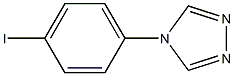 4-(4-iodophenyl)-1,2,4-triazole Struktur