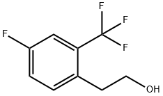 2-(4-fluoro-2-(trifluoromethyl)phenyl)ethanol Struktur