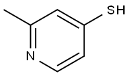 4-Pyridinethiol,2-methyl-(6CI) Struktur