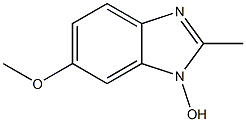 1H-Benzimidazole,1-hydroxy-6-methoxy-2-methyl-(9CI) Struktur