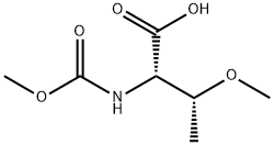(2S,3R)-3 - 甲氧基-2 - ((甲氧羰基)氨基)丁酸, 1007881-21-1, 結(jié)構(gòu)式