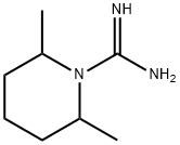 2,6-dimethylpiperidine-1-carboximidamide Struktur