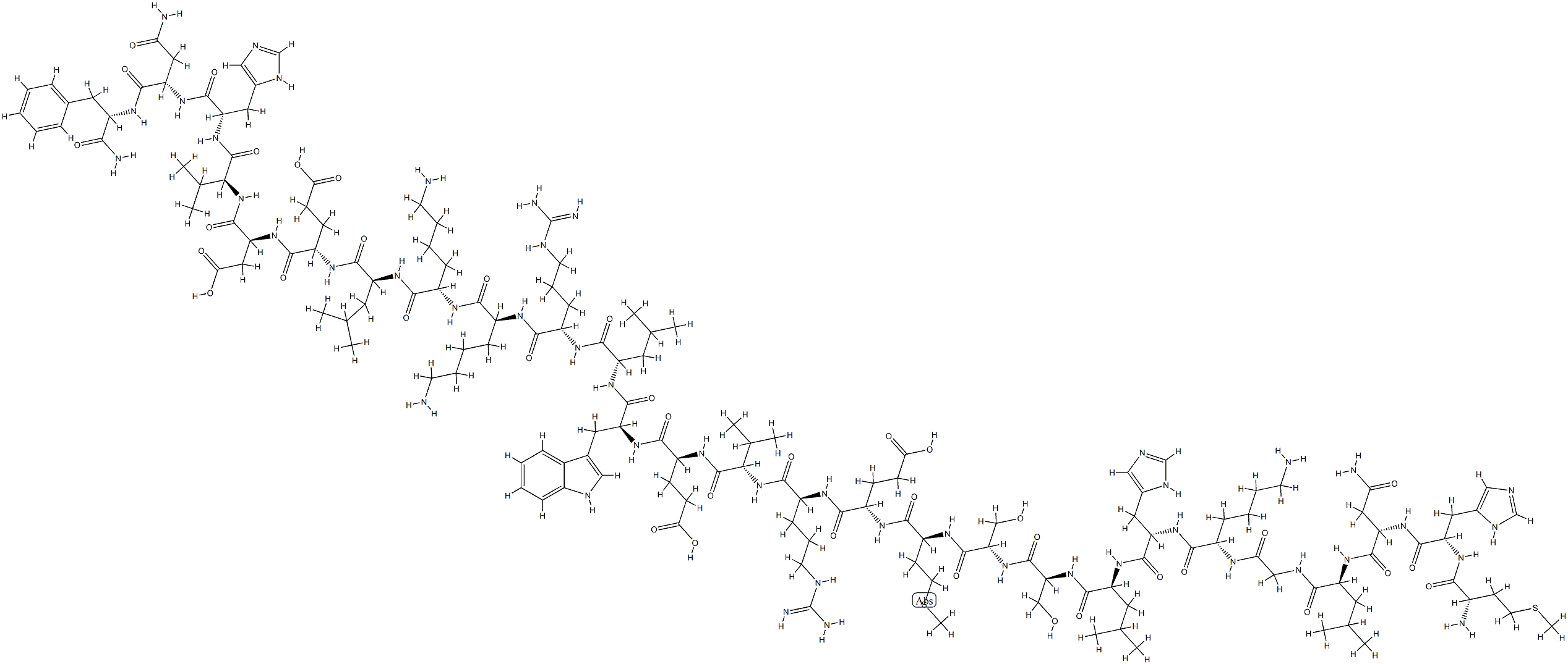 parathyroid hormone (8-34) Struktur