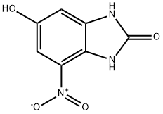 2,5-Benzimidazolediol,7-nitro-(6CI) Struktur