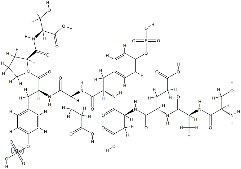 cholecystokinin C-terminal flanking peptide Struktur