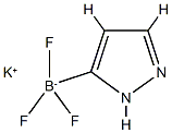 POTASSIUM 1H-PYRAZOLE-5-TRIFLUOROBORATE Struktur