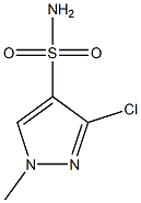 1H-Pyrazole-4-sulfonamide,3-chloro-1-methyl-(9CI) Struktur