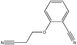 2-(2-cyanoethoxy)benzonitrile Struktur